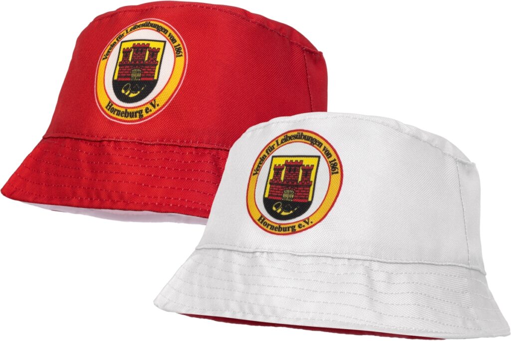 Kapelusze czerwono-białe